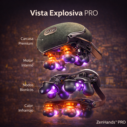 ZenHands™ Pro: Masajeador Biónico con Calor Terapéutico
