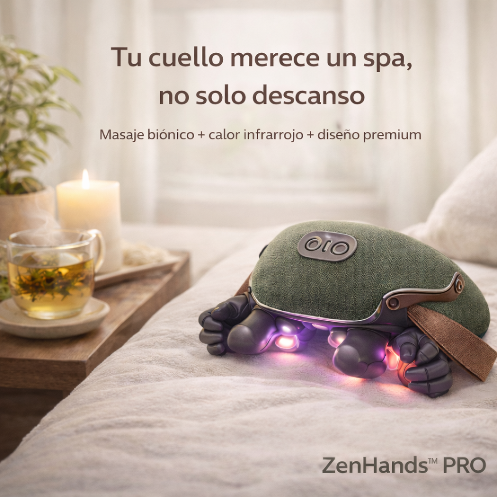 ZenHands™ Pro: Masajeador Biónico con Calor Terapéutico